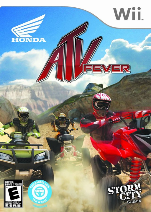 Honda ATV Fever box art for Wii